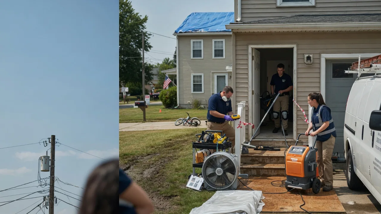 Water Damage Repair in Monroe, IN near me